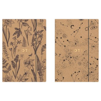 Teczka z gumką A4+ Kraft z HS INTERDRUK