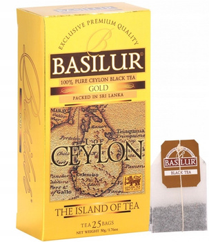 Basilur herbata cejlońska -  Gold 25 torebek x 2g
