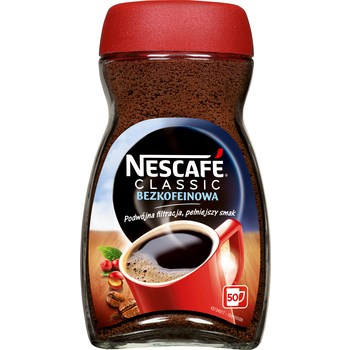 Nescafé Decaf Bezkofeinowa kawa rozpuszczalna 100 g