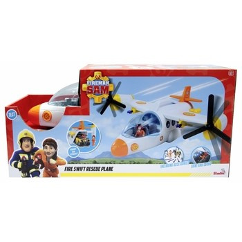 Simba Strażak Sam Samolot ratunkowy 42 cm