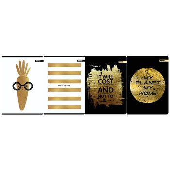 Zeszyt A5/60k linia Płótno Rexus