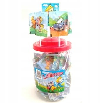 Karwit Lizaki Płaskie o smakach owocowych i cola 6,5gx100 sztuk