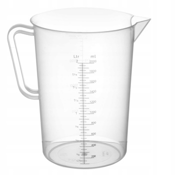 Miarka polipropylenowa podziałką 2l Hendi