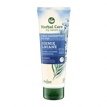 HERBAL CARE Krem regenerujący do rąk SIEMIĘ LNIANE 100 ml