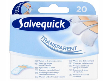 SALVEQUICK plastry Transparent 20 szt.