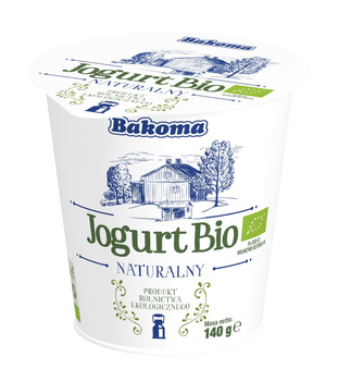 Bakoma Jogurt Bio naturalny 140 g