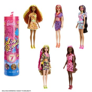 Barbie® Color Reveal™ Seria Słodkie owoce Lalka Asortyment