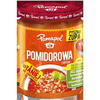 Pamapol Pomidorowa z ryżem 470g