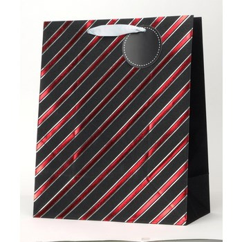 TQ-30 Torebka prezentowa złocona, brokat duża