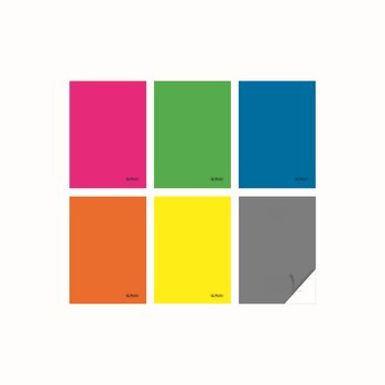 Zeszyt Herlitz A5 60 kartek w kratkę MIX okładek polipropylenowych Collors