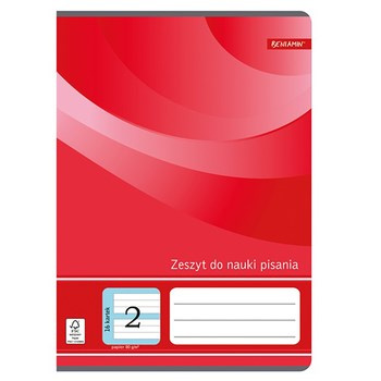 Zeszyt do nauki pisania A5/16k. nr 2
