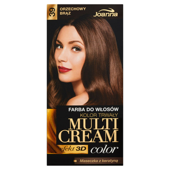 Joanna Multi Cream Color Farba do włosów orzechowy brąz 39