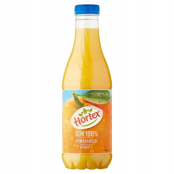 Hortex Sok 100 % pomarańcza 1 l