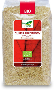 CUKIER TRZCINOWY BRĄZOWY DEMERARA BIO 500 g