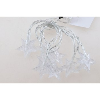 EM&EM Girlanda świetlna gwiazdki 10 LED  multikolor 1,2m