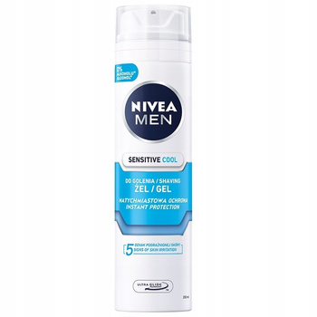 Nivea MEN Chłodzący ŻEL DO Golenia Sensitive Cool 200 ml