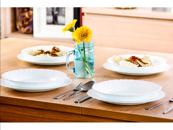 Komplet talerzy 18 elementów Prima