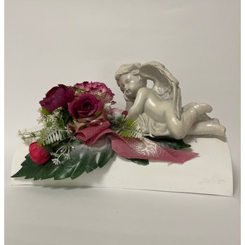 Dekoracja z aniołem WS02