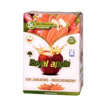 Royal apple Sok jabłkowo-marchewkowy 5 l