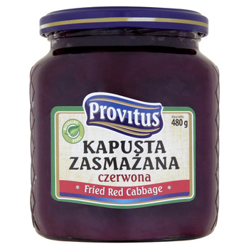 Provitus Kapusta zasmażana czerwona 480g