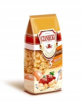Czaniecki Makaron 5 jajeczny kolanko 250g