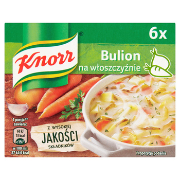 Knorr Bulion warzywny 60 g (6 x 10 g)