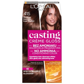L'Oréal Paris Casting Crèmegloss Farba do włosów 415 Mroźny kasztan
