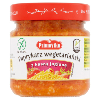 Primavika Paprykarz wegetariański z kaszą jaglaną 160 g