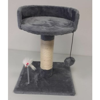 Drapak dla kota z legowiskiem i zabawką Inter-point