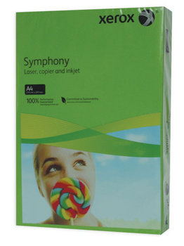 Papier ksero kolorowy Xerox Symphony A4 160g/m2 250arkuszy zielony ciemny