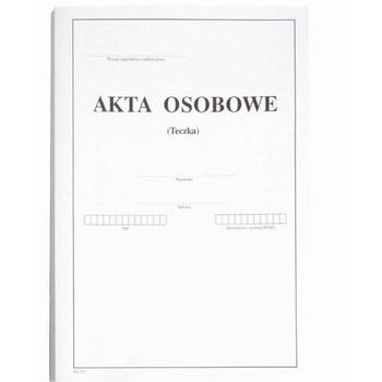 Teczka na akta osobowe A4 biała , Rexus, Beniamin