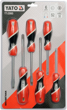 Zestaw wkrętaków 6 szt