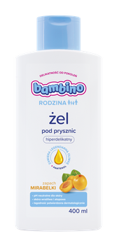 Bambino Rodzina Żel pod prysznic o zapachu mirabelki 400 ml