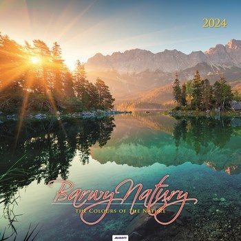Kalendarz ścienny duży Barwy przyrody