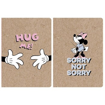 Zeszyt A5/60k. Kratka Minnie Mouse Kraft Liner