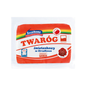 Strzałkowo Twaróg śmietankowy ze Strzałkowa 250 g