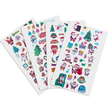 Świąteczne naklejki piankowe