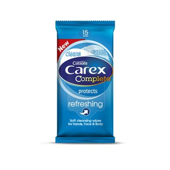 Carex Refreshing Odświeżające chusteczki 15 sztuk