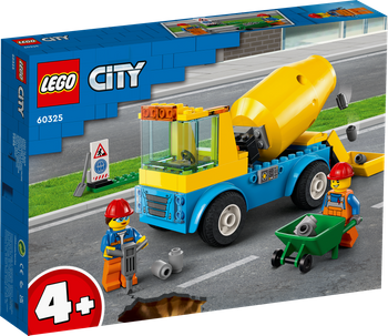 Klocki LEGO City Great Vehicles Ciężarówka z betoniarką (60325)