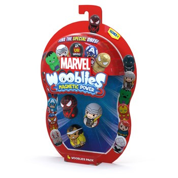 Wooblies Marvel - Figurki Magnetyczne 4-pack