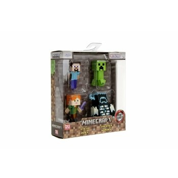 Jada Minecraft 4-pack metalowych figurek 6,5 cm