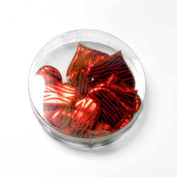 Serduszka przyklejki - zestaw w PVC 12 szt.