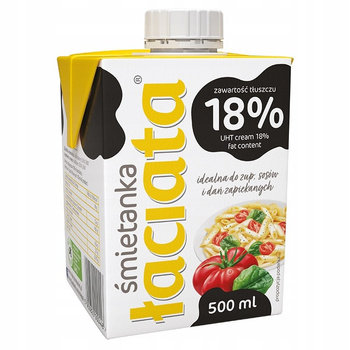 Łaciata Śmietanka 18% 500 ml