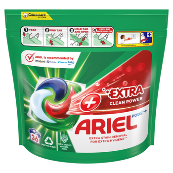 Ariel Kapsułki do prania Extra Clean Power 36 szt. 979,2 g (36x27,2 g)