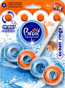 Brait Ocean Rings Kostka toaletowa do WC 40 g