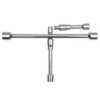 VOREL Klucz do kół krzyżak składany 17x19x21x23 mm