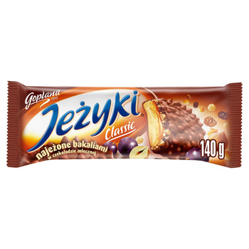 Jeżyki Classic Herbatniki w czekoladzie mlecznej 140 g