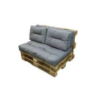 Poduszki na oparcie palety 58x38x13 cm - 2 sztuki