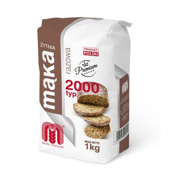STO.MĄKA ŻYTNIA T2000 1KG