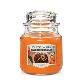 Świeca w szkle Yankee Candle Home Inspiration Chocolate Orange 340g